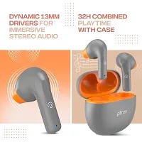 WS Earbuds, TruTalk AI-ENC Calls, 32H Playtime, 13mm Drivers, Bluetooth 5.3 Wireless Headphones-thumb3