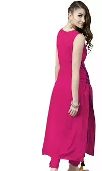 Stylish A-Line Rayon Kurti For Women-thumb1