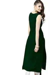 Stylish A-Line Rayon Kurti For Women-thumb1