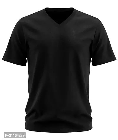 Stylish V Neck Tshirt For Mens-thumb0