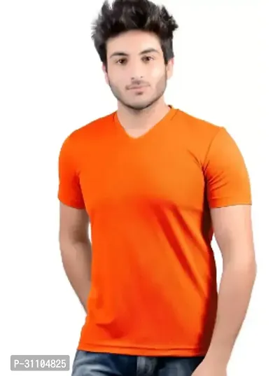 Stylish V Neck Tshirt For Mens-thumb0