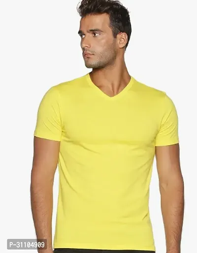 Stylish V Neck Tshirt For Mens-thumb0