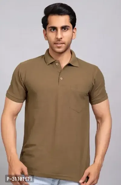 Stylish Polo Tshirt For Mens-thumb0