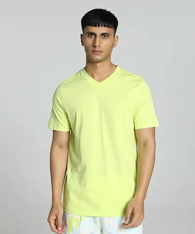 Stylish V Neck Tshirt For Mens