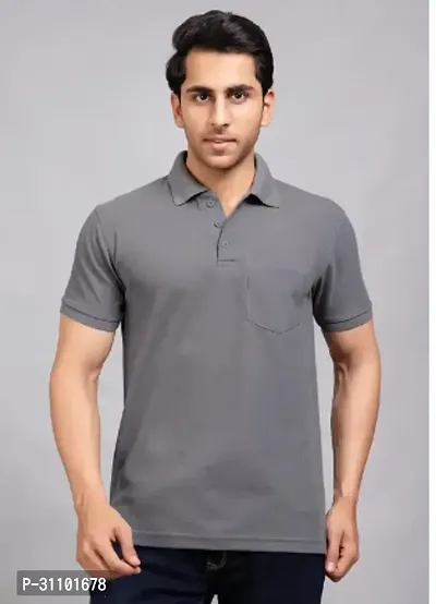 Stylish Polo Tshirt For Mens-thumb0