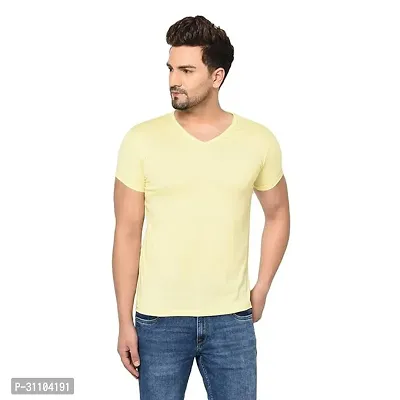 Stylish V Neck Tshirt For Mens-thumb0