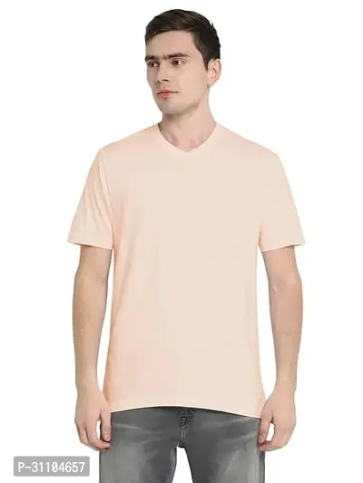 Stylish V Neck Tshirt For Mens-thumb0