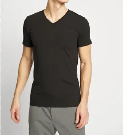 Stylish V Neck Tshirt For Mens