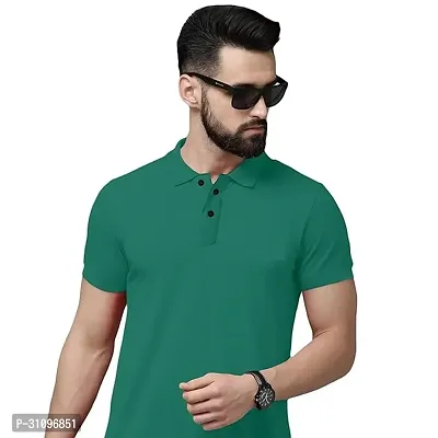 Stylish Polo Tshirt For Mens-thumb0