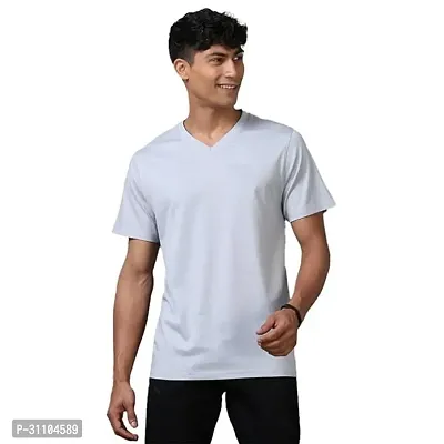 Stylish V Neck Tshirt For Mens-thumb0