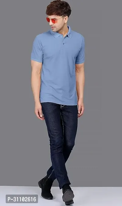 Stylish Polo Tshirt For Mens-thumb0