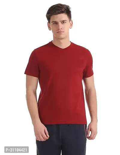 Stylish V Neck Tshirt For Mens-thumb0