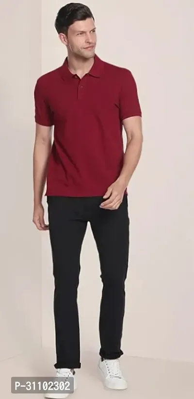 Stylish Polo Tshirt For Mens-thumb0