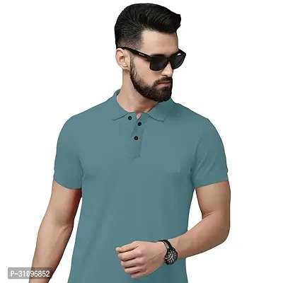 Stylish Polo Tshirt For Mens-thumb0