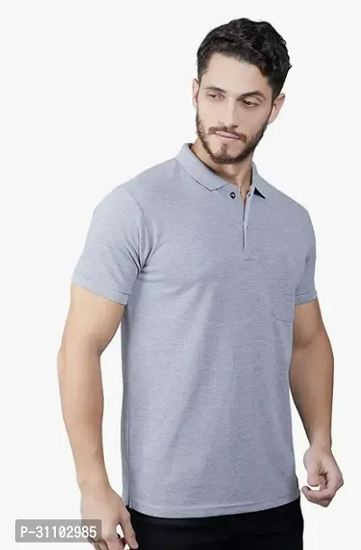 Stylish Polo Tshirt For Mens-thumb0