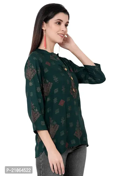 Shubh laxmi Fashion Beautiful Woman Printed Tops-thumb4