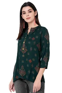 Shubh laxmi Fashion Beautiful Woman Printed Tops-thumb4