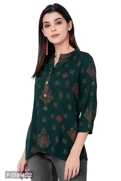 Shubh laxmi Fashion Beautiful Woman Printed Tops-thumb5