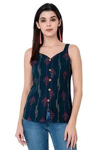 Shubh laxmi fashion Beautiful Woman Printed Tops-thumb1