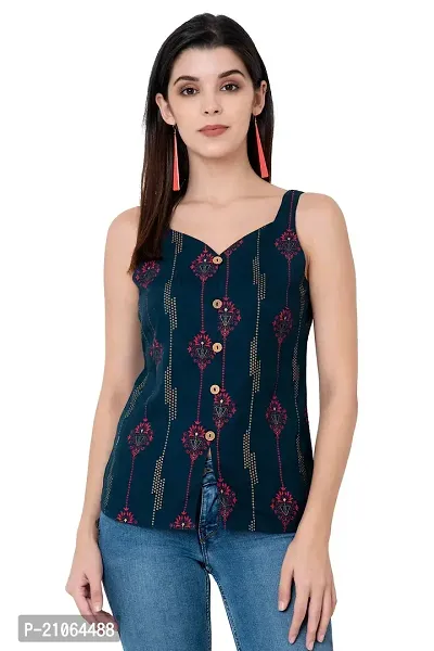 Shubh laxmi fashion Beautiful Woman Printed Tops-thumb2