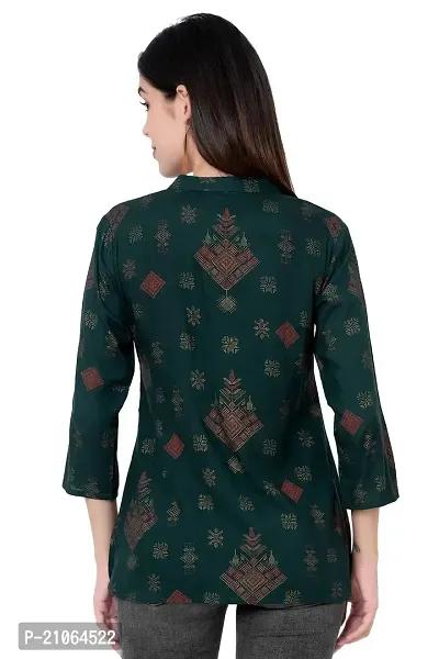 Shubh laxmi Fashion Beautiful Woman Printed Tops-thumb3