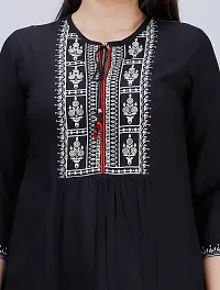 Trendy Rayon Short Kurti For Women-thumb1