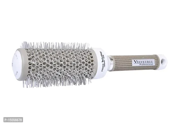 ONE_STOP_FOR_COSMETICS Velvetree Round Hair Brush 45 mm (Silver Color) AB-698-thumb2