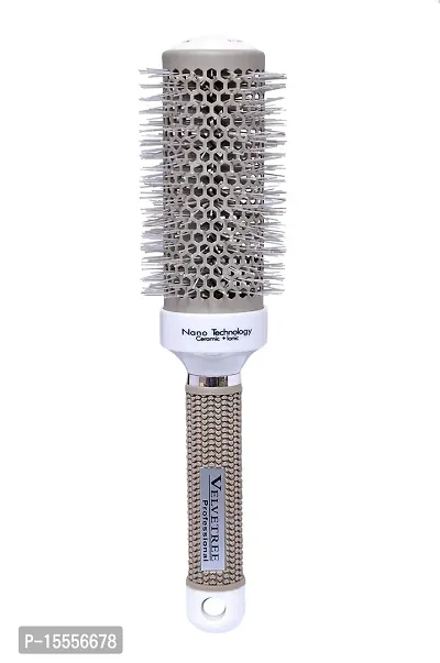 ONE_STOP_FOR_COSMETICS Velvetree Round Hair Brush 45 mm (Silver Color) AB-698