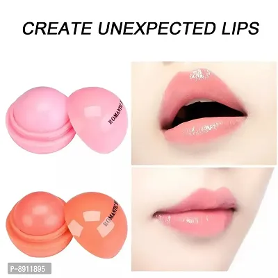 Ball Lip Balms Pack of 2 - Pink n Orange