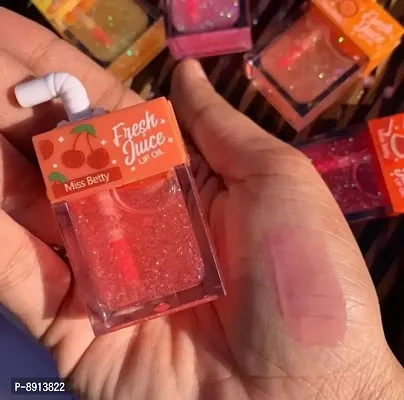 Fruit Juice Lip Gloss Peach