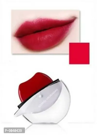 Lip Shape Apple Lipstick Deep Red