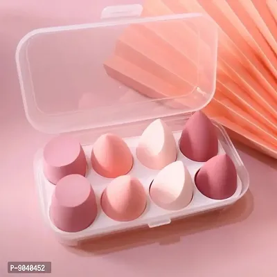 8 Pieces Beauty Blender With Box (Super Soft)