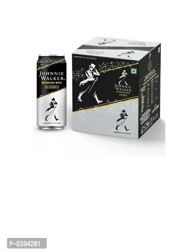 Johnnie Walker Refreshing Mixer - Non Alcoholic Carbonated Beverage, 330 ml, Pack of 4-thumb0