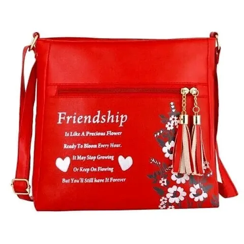 Elegant Fancy PU Sling Bags For Women