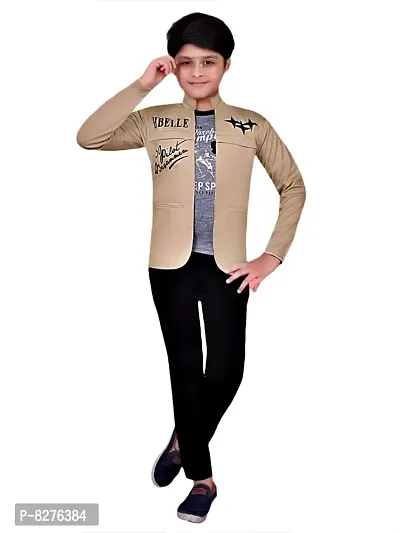 Oner Boys Dress Set (1Pant , 1 Tshirt, 1 Western Court) DN010