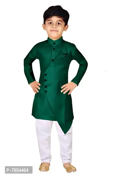 Boys Ethnic Wear Kurta pajama Dress set Arrow Style-thumb0