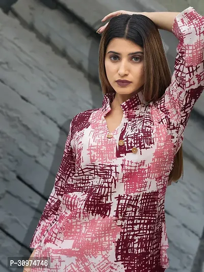 Fabulous Cotton Blend Printed Kurta with Palazzo Set For Women-thumb4