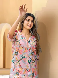 Fabulous Cotton Blend Printed Kurta with Palazzo Set For Women-thumb3