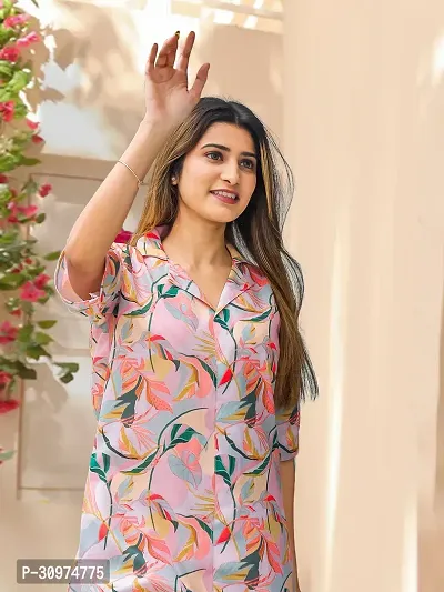 Fabulous Cotton Blend Printed Kurta with Palazzo Set For Women-thumb4