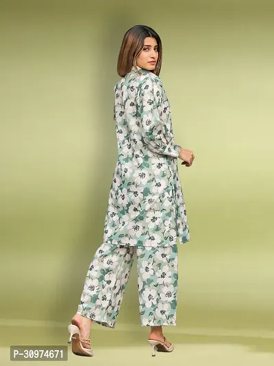 Fabulous Cotton Blend Printed Kurta with Palazzo Set For Women-thumb3