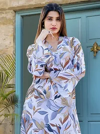 Fabulous Cotton Blend Printed Kurta with Palazzo Set For Women-thumb4