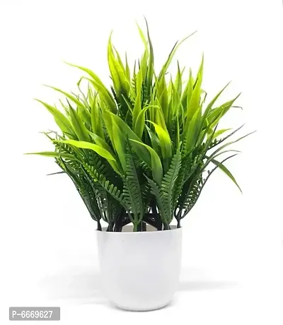 Artificial plant with pot for home decoration