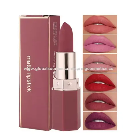 Matte Non Stick Waterproof Moisturizing Lipstick