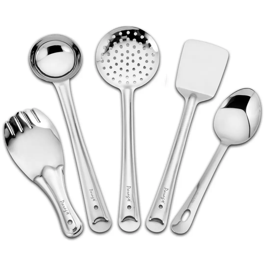 Parage Stainless Steel Cooking Spoon Kitchen Tool Set Food-Grade