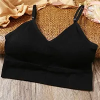 Classic Cotton Blend Solid Bras for Women-thumb3