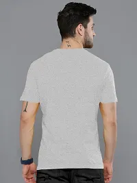 Trendy Cotton Round Neck Tees for Men-thumb3