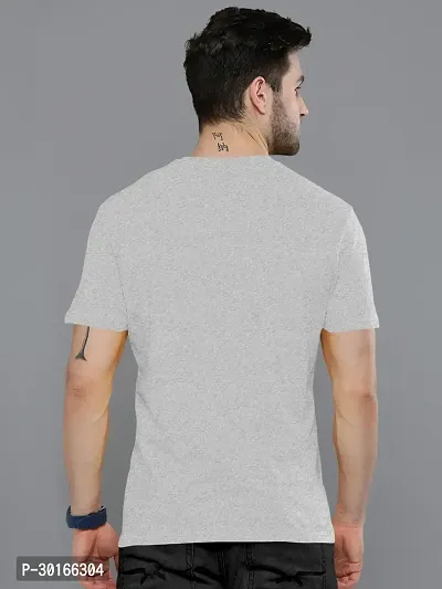 Trendy Cotton Round Neck Tees for Men-thumb4