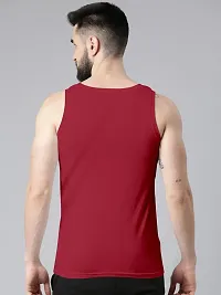 Trendy Cotton Gym Casual Vest for Men-thumb4