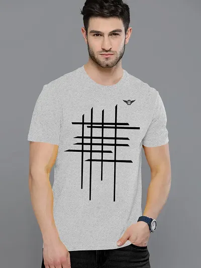 Trendy Round Neck Tees for Men