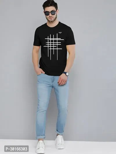 Trendy Cotton Round Neck Tees for Men-thumb3